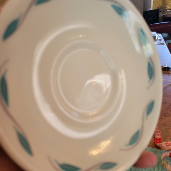 Vintage Homer Laughlin Best China Cups & Saucers (2 sets) ~ Retro! - Picture 12 of 16